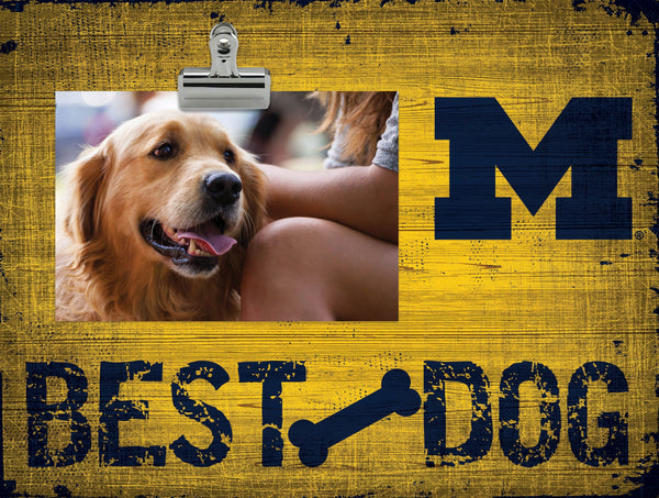 Michigan Wolverines 0849-Best Dog Clip Frame