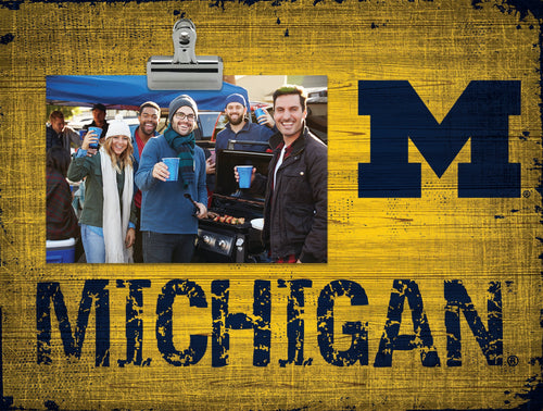 Michigan Wolverines 0850-Team Clip Frame