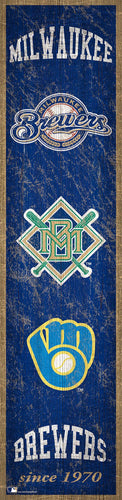 Milwaukee Brewers 0787-Heritage Banner 6x24