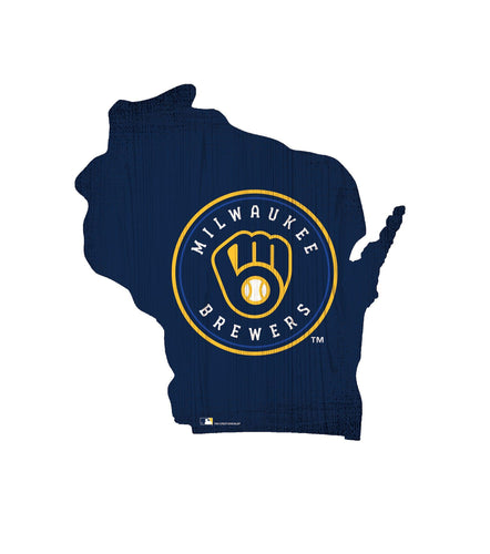 Milwaukee Brewers 0838-12in Team Color State