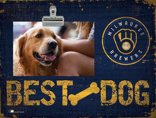 Milwaukee Brewers 0849-Best Dog Clip Frame
