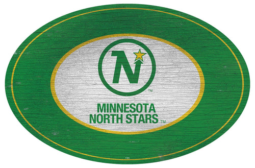 Minnesota North Stars 0801-46in Heritage Logo Oval