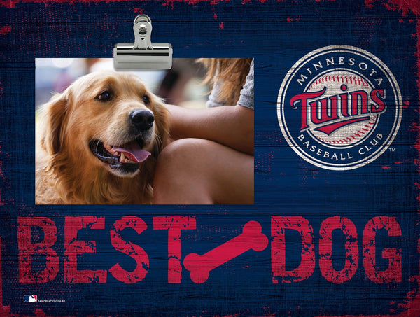 Minnesota Twins 0849-Best Dog Clip Frame