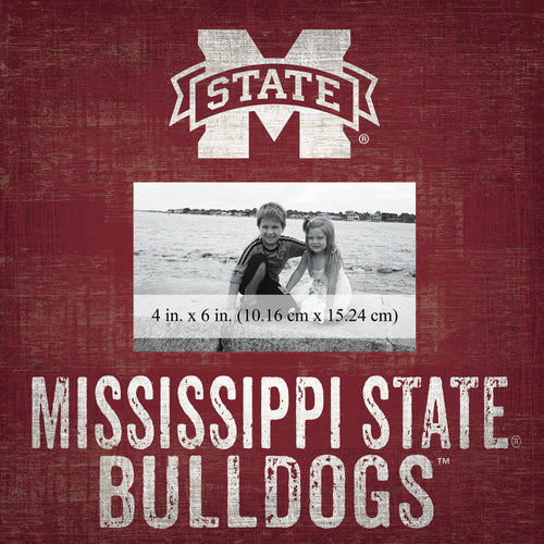 Mississippi State Bulldogs 0739-Team Name 10x10 Frame
