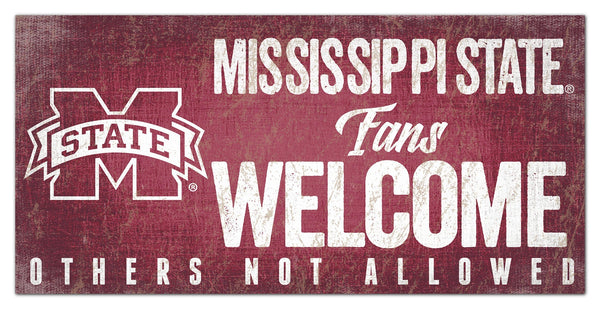 Mississippi State Bulldogs 0847-Fans Welcome 6x12