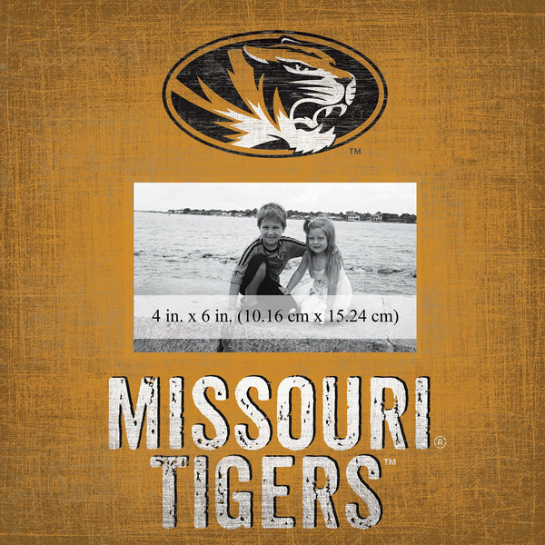 Missouri Tigers 0739-Team Name 10x10 Frame