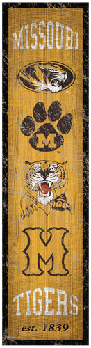 Missouri Tigers 0787-Heritage Banner 6x24