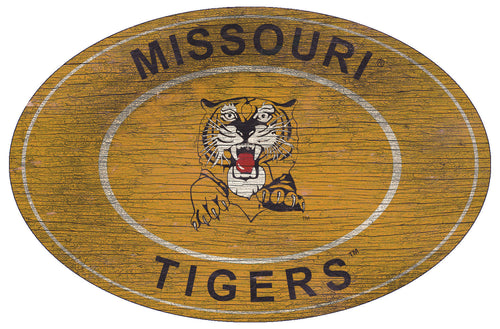 Missouri Tigers 0801-46in Heritage Logo Oval
