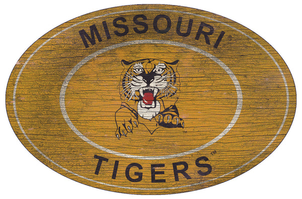 Missouri Tigers 0801-46in Heritage Logo Oval