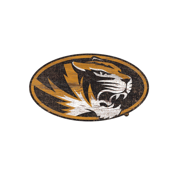 Missouri Tigers 0843-Distressed Logo Cutout 24in