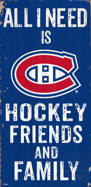 Montreal Canadiens 0738-Friends and Family 6x12