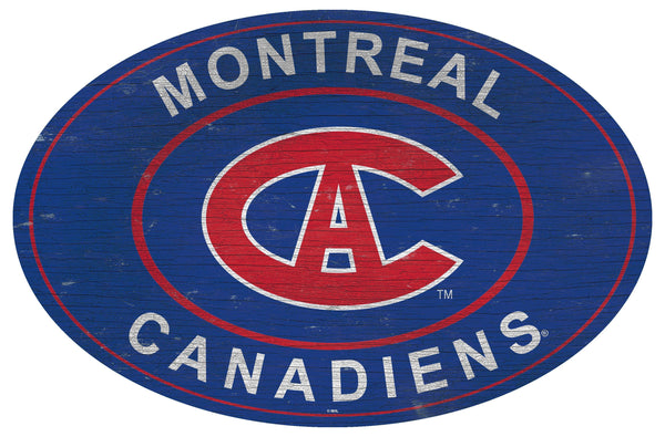 Montreal Canadiens 0801-46in Heritage Logo Oval