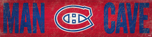 Montreal Canadiens 0845-Man Cave 6x24