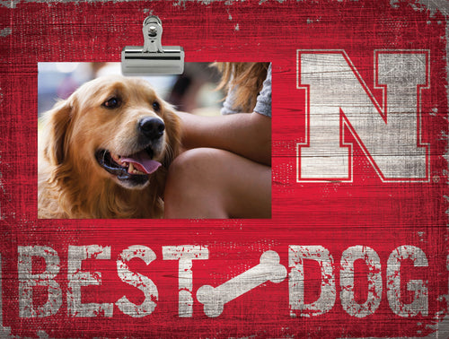 Nebraska Cornhuskers 0849-Best Dog Clip Frame