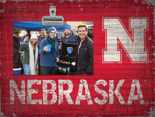 Nebraska Cornhuskers 0850-Team Clip Frame
