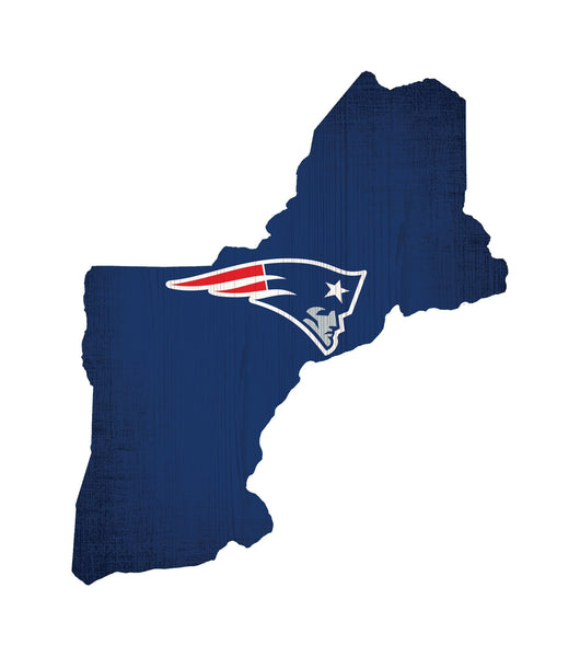 New England Patriots 0838-12in Team Color State