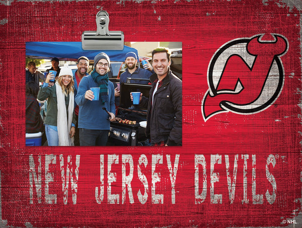 New Jersey Devils 0850-Team Clip Frame