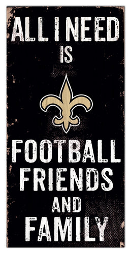 New Orleans Saints 0738-Friends and Family 6x12