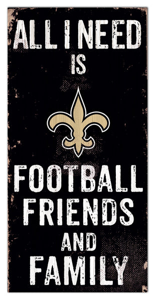 New Orleans Saints 0738-Friends and Family 6x12
