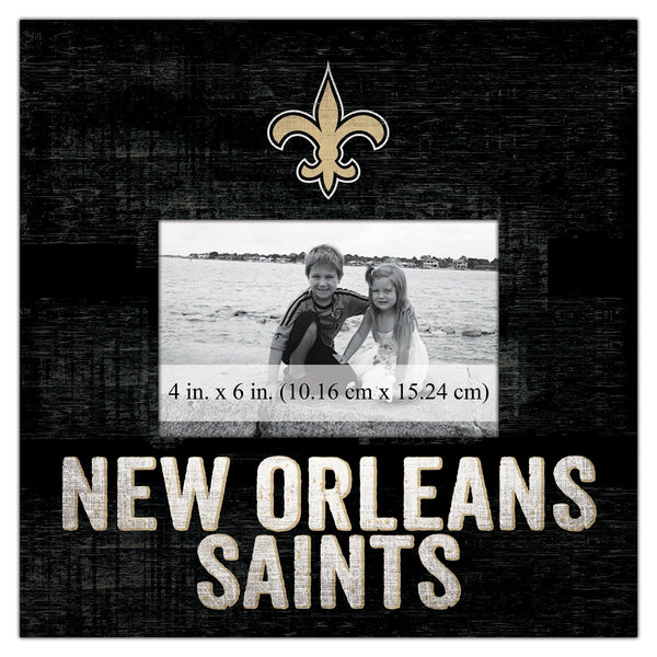 New Orleans Saints 0739-Team Name 10x10 Frame
