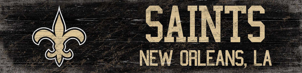 New Orleans Saints 0846-Team Name 6x24