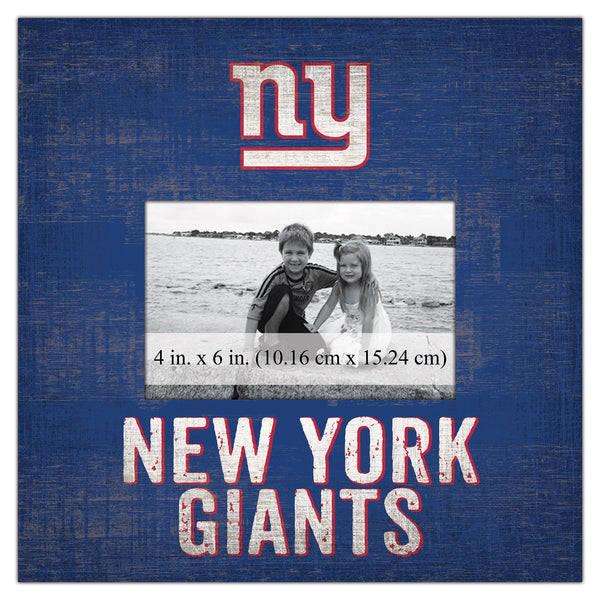 New York Giants 0739-Team Name 10x10 Frame