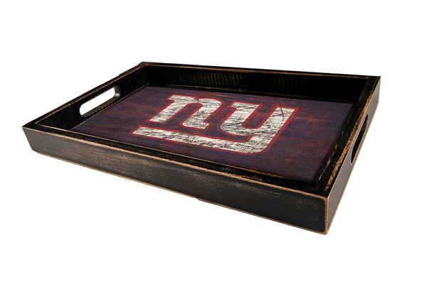 New York Giants 0760-Distressed Tray w/ Team Color