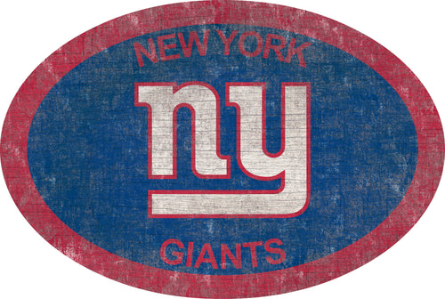New York Giants 0805-46in Team Color Oval