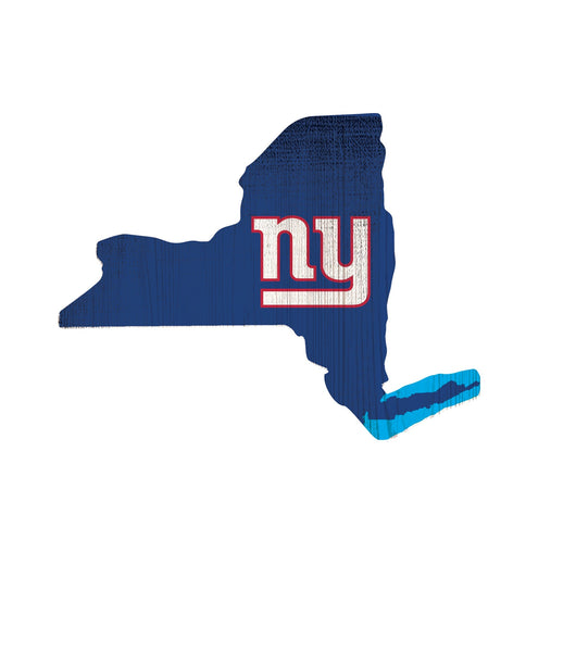 New York Giants 0838-12in Team Color State