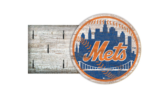 New York Mets 0878-Key Holder 6x12
