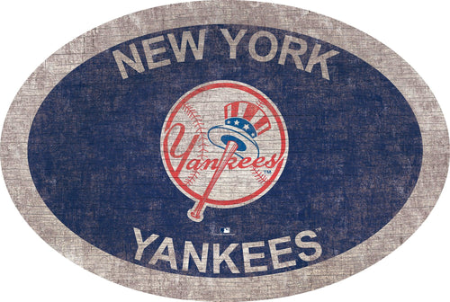 New York Yankees 0805-46in Team Color Oval
