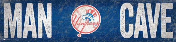 New York Yankees 0845-Man Cave 6x24