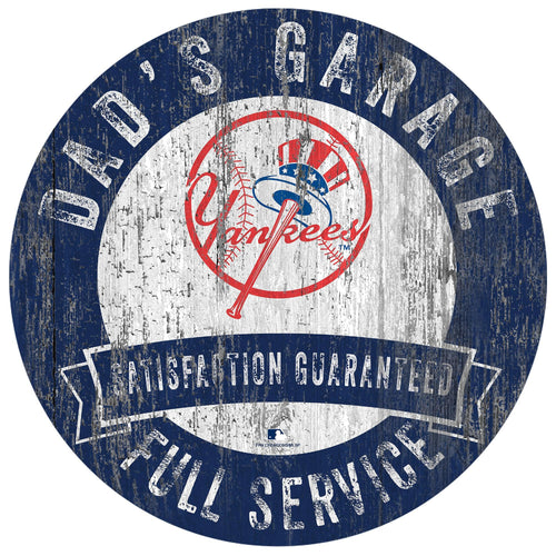 New York Yankees 0862-12in Dad's Garage Circle
