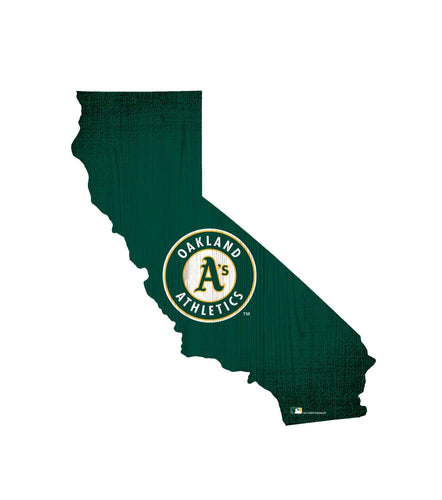 Oakland Athletics 0838-12in Team Color State
