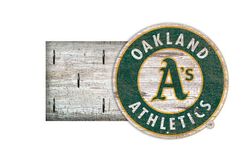 Oakland Athletics 0878-Key Holder 6x12