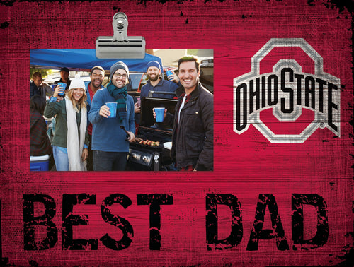 Ohio State Buckeyes 0893-Best Dad Clip Frame