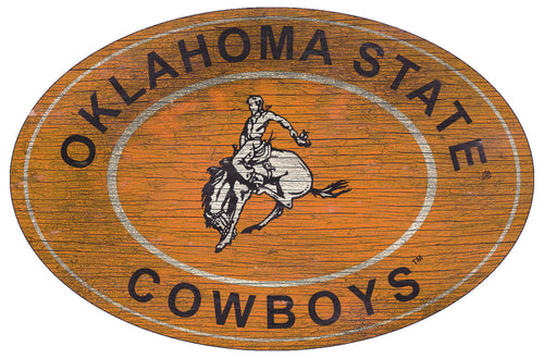 Oklahoma State Cowboys 0801-46in Heritage Logo Oval