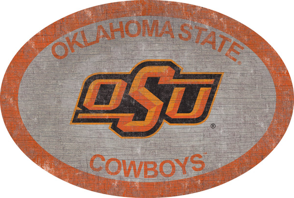 Oklahoma State Cowboys 0805-46in Team Color Oval