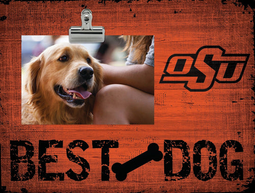 Oklahoma State Cowboys 0849-Best Dog Clip Frame