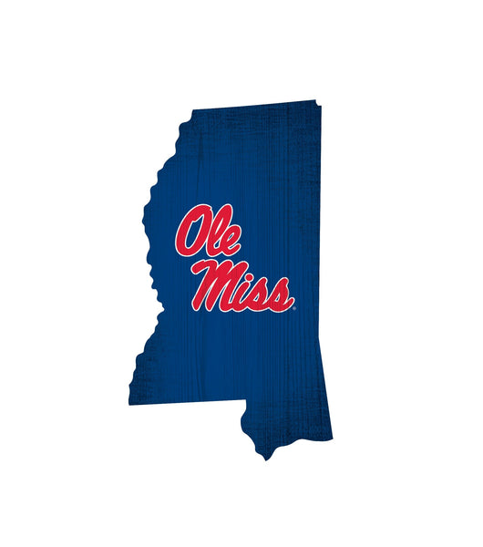 Ole Miss Rebels 0838-12in Team Color State