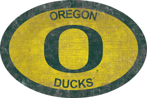 Oregon Ducks 0805-46in Team Color Oval