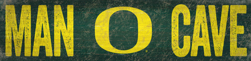 Oregon Ducks 0845-Man Cave 6x24