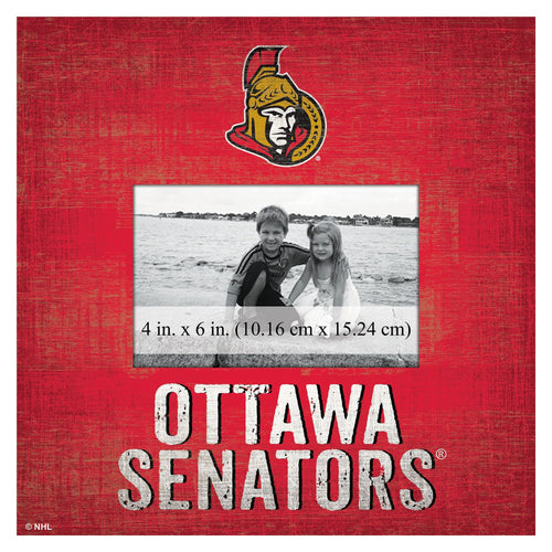 Ottawa Senators 0739-Team Name 10x10 Frame