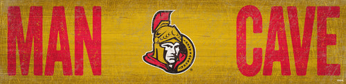 Ottawa Senators 0845-Man Cave 6x24
