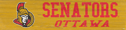 Ottawa Senators 0846-Team Name 6x24