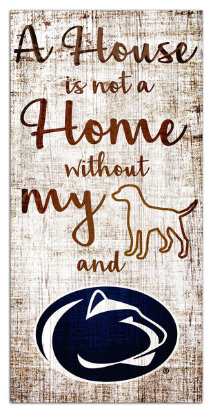 Penn State Nittany Lions 0867-A House is not a Home 6x12