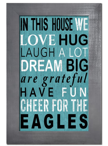 Philadelphia Eagles 0725-Color In This House 11x19