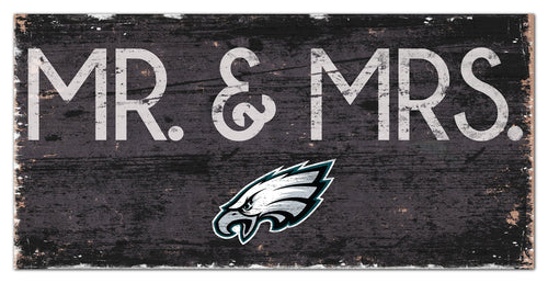 Philadelphia Eagles 0732-Mr. and Mrs. 6x12