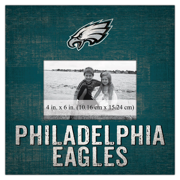 Philadelphia Eagles 0739-Team Name 10x10 Frame