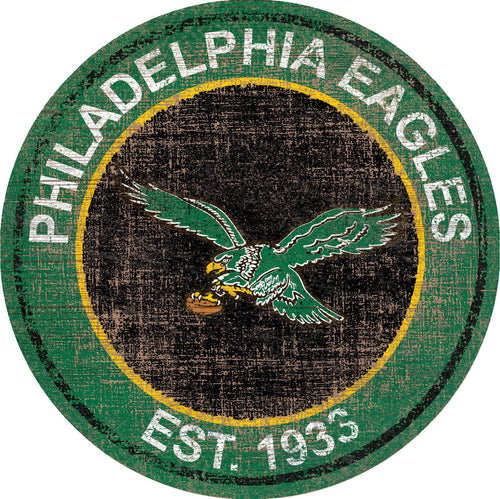 Philadelphia Eagles 0744-Heritage Logo Round